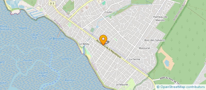 localisation de l'entreprise JGDS  ANDERNOS-LES-BAINS