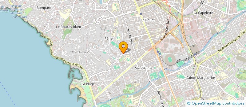 localisation de l'entreprise JGH à MARSEILLE