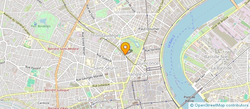 localisation de l'entreprise JGJ CONSULTING & PAIE  BORDEAUX