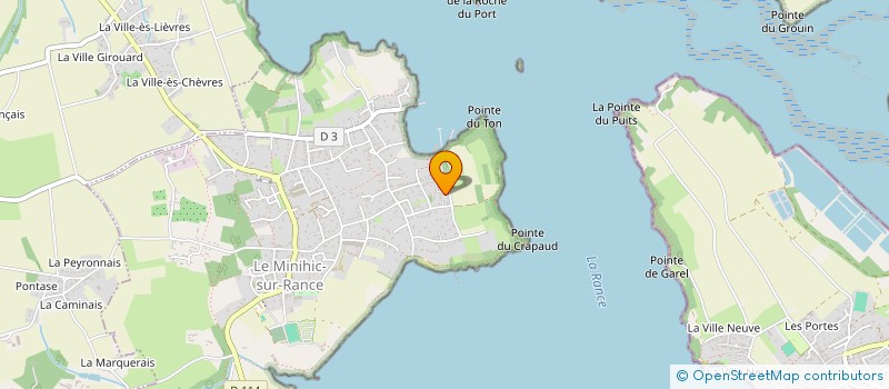 localisation de l'entreprise JGJ GESTION ET PATRIMOINE  LE MINIHIC-SUR-RANCE