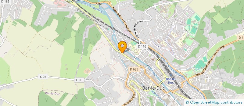 localisation de l'entreprise JGKO à BAR-LE-DUC