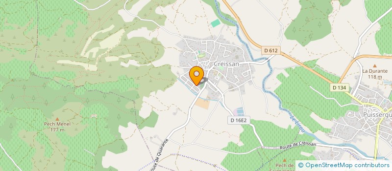 localisation de l'entreprise JGL INVEST  CREISSAN