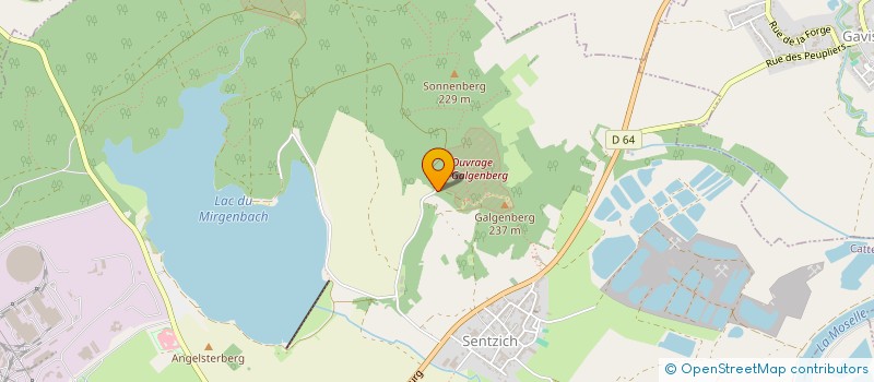 localisation de l'entreprise JGL LOCATION ET TERRASSEMENT à CATTENOM