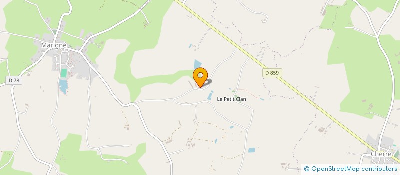 localisation de l'entreprise JGLB  LES HAUTS-D'ANJOU