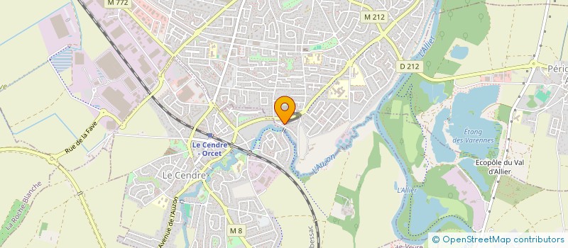 localisation de l'entreprise JGLP  COURNON-D'AUVERGNE