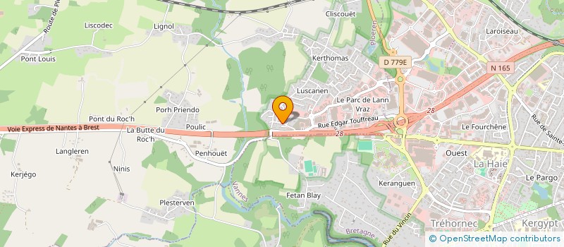 localisation de l'entreprise JGMG  PLOEREN