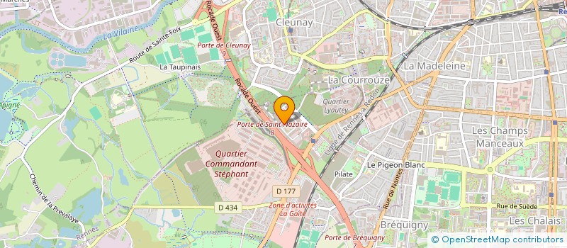 localisation de l'entreprise JGML  SAINT-JACQUES-DE-LA-LANDE