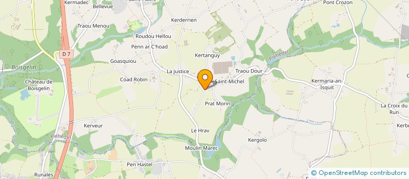 localisation de l'entreprise JGNM  PLEHEDEL