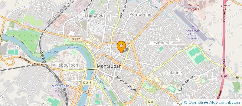 localisation de l'entreprise JGPB IMMO à MONTAUBAN