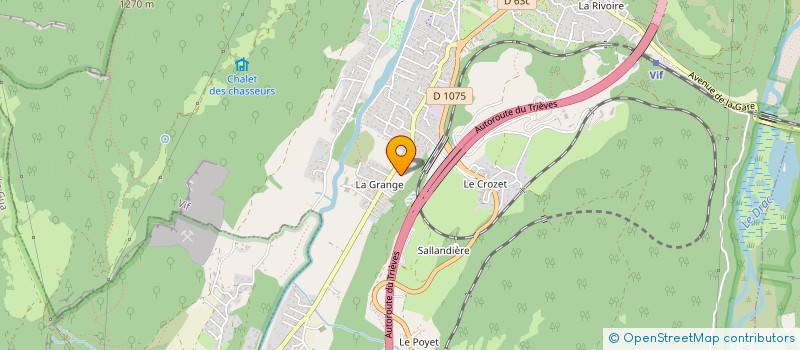 localisation de l'entreprise JGRALE  VIF