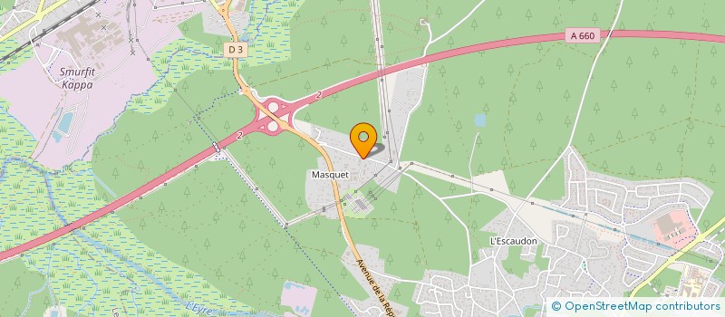 localisation de l'entreprise JGRM à MIOS