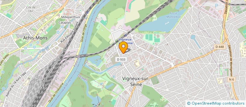 localisation de l'entreprise JGS BAT à VIGNEUX SUR SEINE