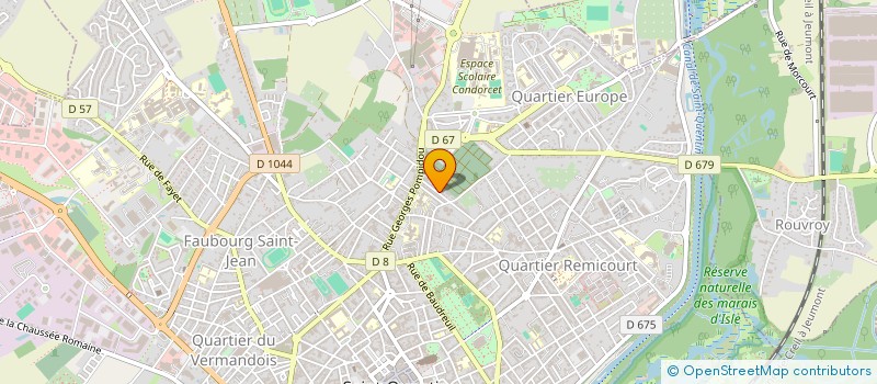 localisation de l'entreprise JGS IMMO à SAINT-QUENTIN