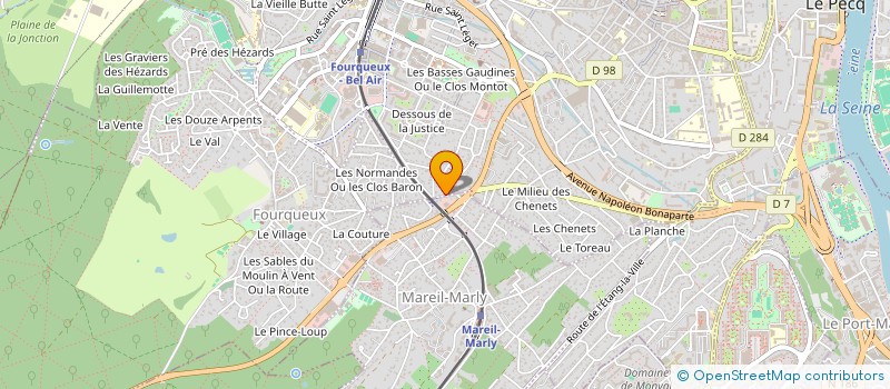 localisation de l'entreprise JGTEAM  SAINT-GERMAIN-EN-LAYE