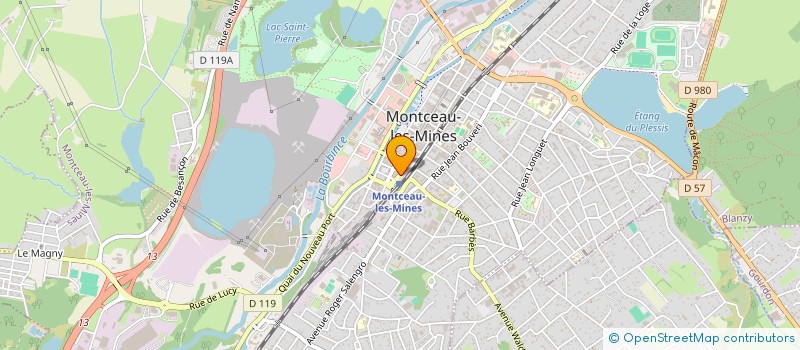 localisation de l'entreprise JH à MONTCEAU-LES-MINES