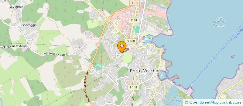 localisation de l'entreprise JH à PORTO-VECCHIO