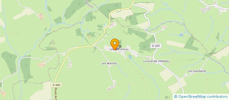 localisation de l'entreprise JH BATIMENT  LES BIZOTS