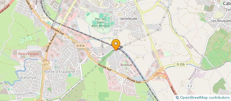 localisation de l'entreprise JH CAPITAL à PERPIGNAN