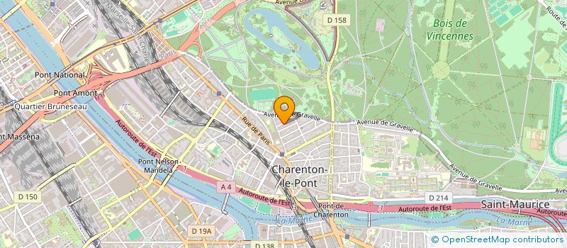 localisation de l'entreprise JH CAPITAL  CHARENTON-LE-PONT