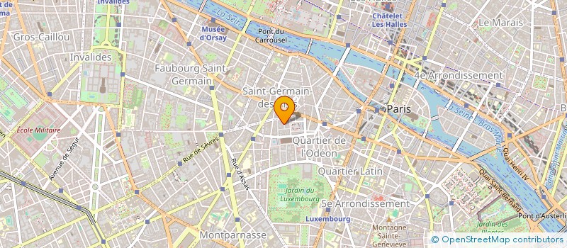 localisation de l'entreprise JH & CO CATERER à PARIS