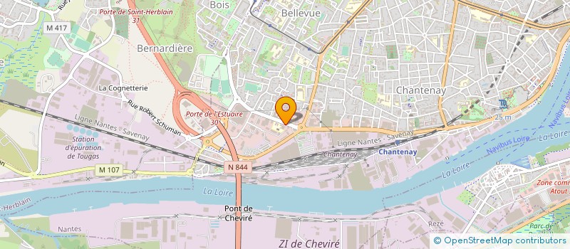 localisation de l'entreprise JH CONCEPT à NANTES