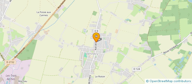 localisation de l'entreprise JH CONSULTING  VENNECY