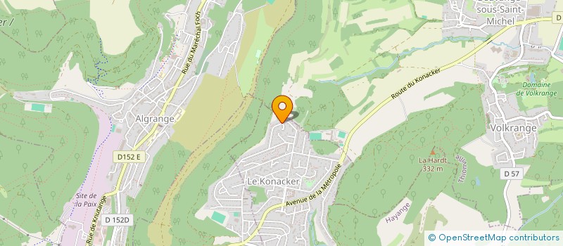 localisation de l'entreprise JH ELECTRICITE  HAYANGE