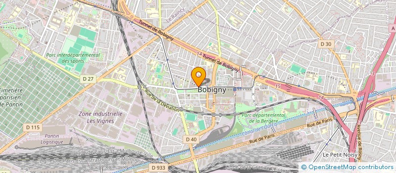 localisation de l'entreprise JH EVENTS  BOBIGNY