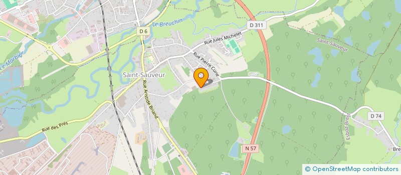 localisation de l'entreprise JH GROUP  SAINT-SAUVEUR