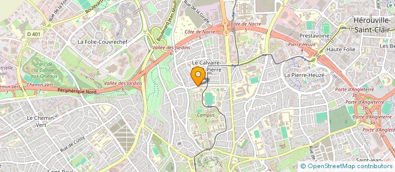 localisation de l'entreprise JH INGENERIE à CAEN