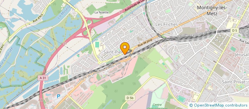 localisation de l'entreprise JH INVEST  MOULINS-LES-METZ