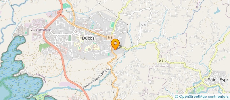 localisation de l'entreprise JH'M à DUCOS