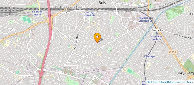 localisation de l'entreprise JH MOTO-SCOOT à AULNAY-SOUS-BOIS