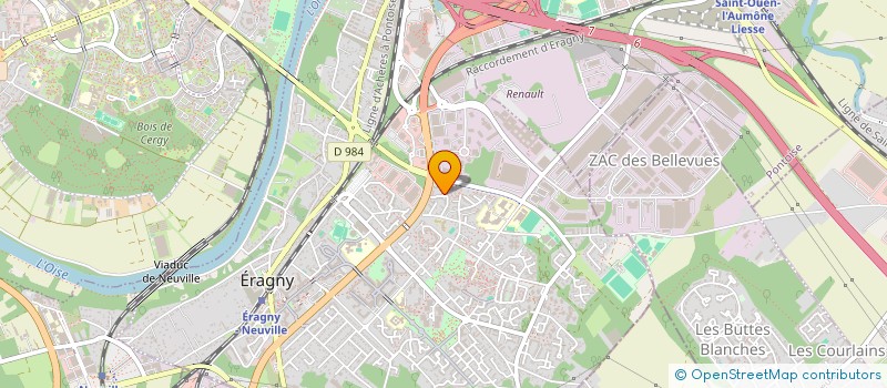 localisation de l'entreprise JH NETSEC CONSULTING  ERAGNY