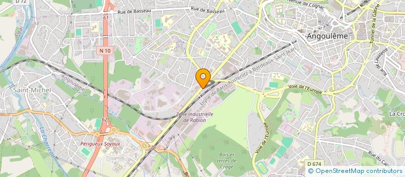 localisation de l'entreprise JH REPAIRS à ANGOULEME