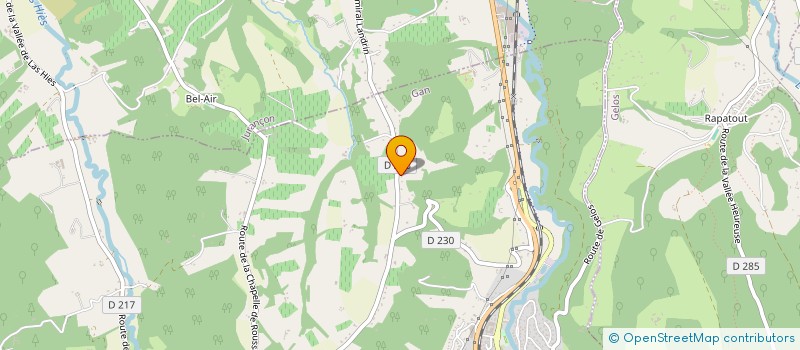 localisation de l'entreprise JH SODIPREST  GAN