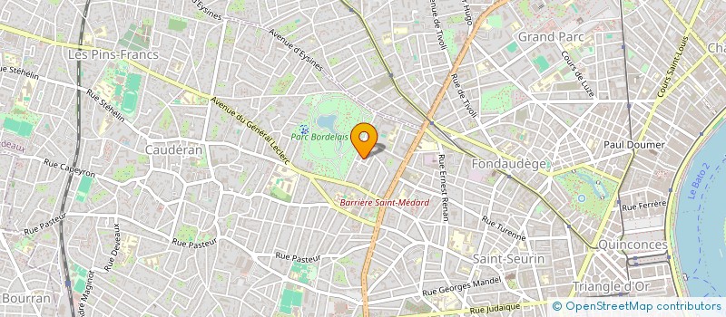 localisation de l'entreprise JHA CONSEIL  BORDEAUX