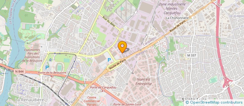 localisation de l'entreprise JHABITELA.COM à NANTES