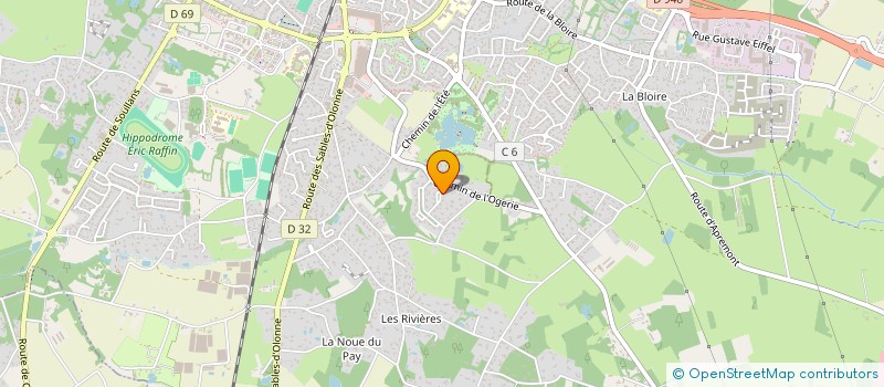 localisation de l'entreprise JHAGWARE à CHALLANS