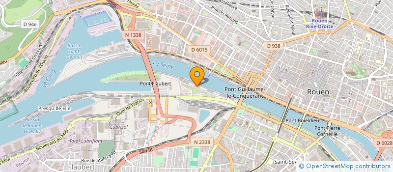 localisation de l'entreprise JHAME à ROUEN