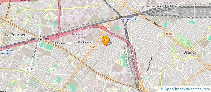 localisation de l'entreprise JHANG à DRANCY