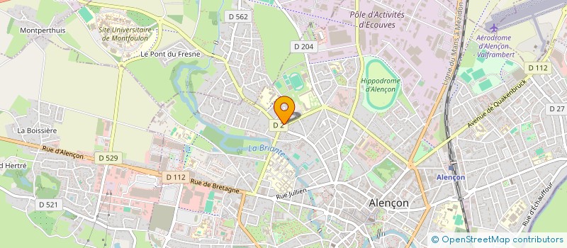 localisation de l'entreprise JHAO à ALENCON