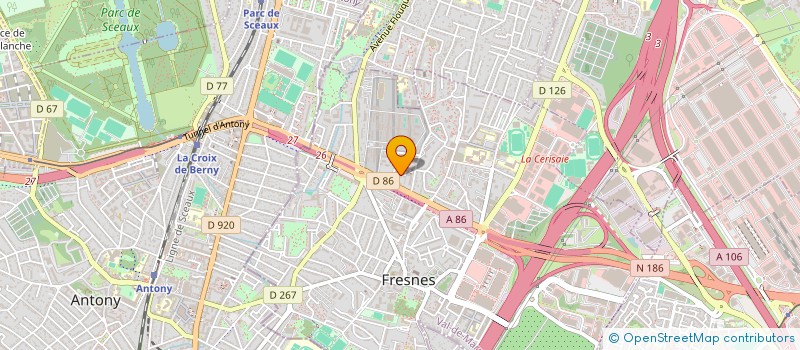 localisation de l'entreprise JHC.CONSULTING  FRESNES