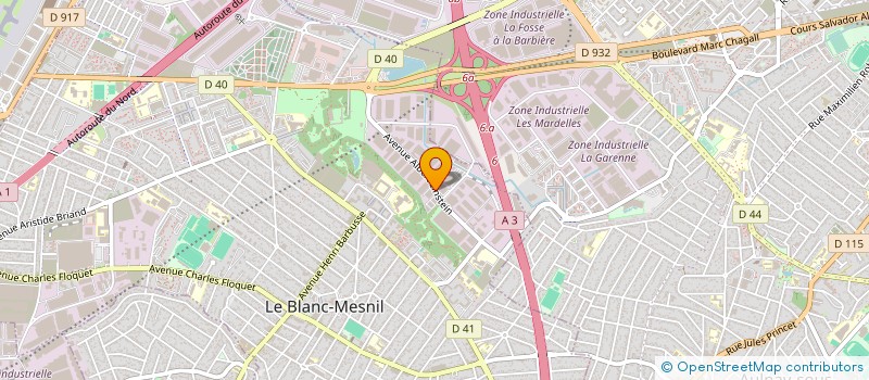 localisation de l'entreprise JHC GROUP à LE BLANC-MESNIL