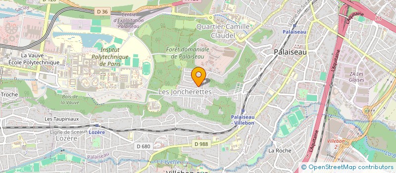 localisation de l'entreprise JHCONNECT à PALAISEAU