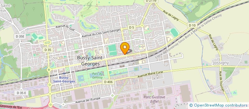localisation de l'entreprise JHD CONSULTING à BUSSY-SAINT-GEORGES