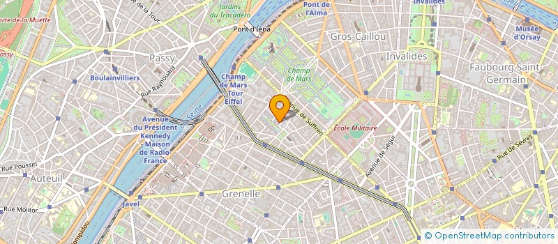 localisation de l'entreprise JHDC  PARIS