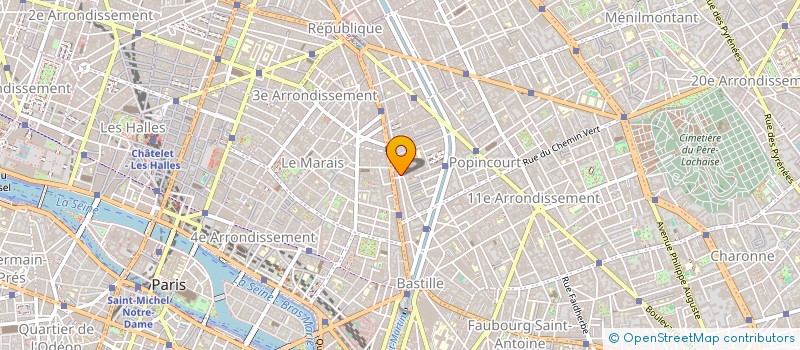 localisation de l'entreprise JHE INVEST  PARIS