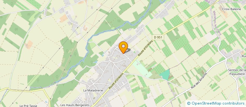 localisation de l'entreprise JHEB BATI à CLERY-SAINT-ANDRE