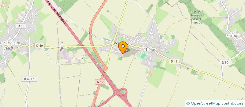 localisation de l'entreprise JHEB INVEST  THELUS